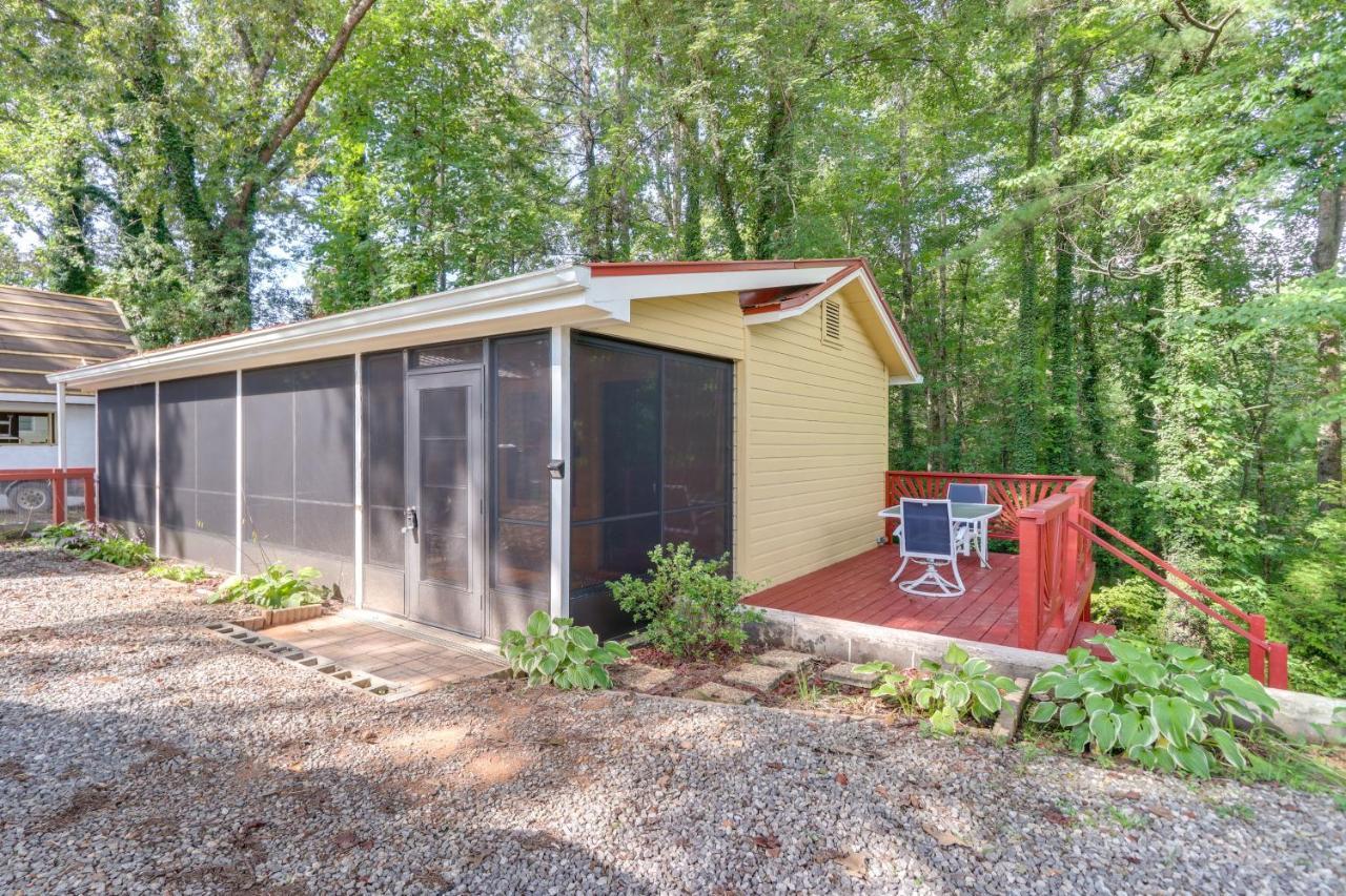 Cozy Blairsville Studio With Deck 15 Yards To Lake! Exteriör bild